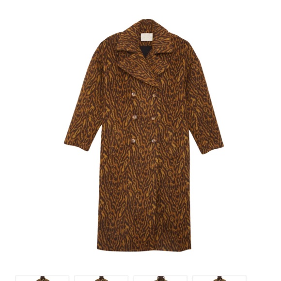 Ulla Johnson MARIANNA COAT IN LYNX - Picture 3 of 3